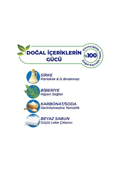 BİNGO Beyaz Sabun Katkılı Yüzey Temizlik Havlusu 96 Yapraklı x 3 adet - Resim 3