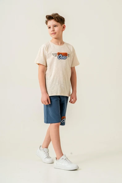 Mackays Erkek Çocuk Penye Şort Takım - Resim 2