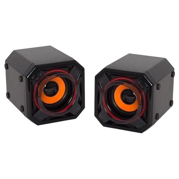 MAGICVOICE A8 1 + 1 USB MİNİ HOPARLÖR ( 5W+5W ) (5047)