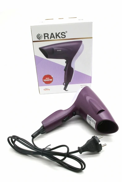 RAKS JADE SAÇ KURUTMA MAKİNESİ 2 KADEME HIZ - SICAKLIK 1000W (5047)