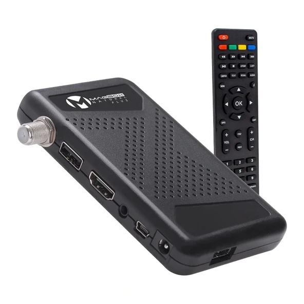 MAGBOX NATURAL PLUS FULL HD + USB MİNİ HD UYDU ALICISI TKGSLİ + YOUTUBELU (5047)