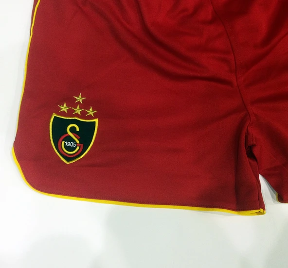 GALATASARAY ORJİNAL LİSANSLI FORMA ÇOCUK ŞORT KIRMIZI SARI - 3