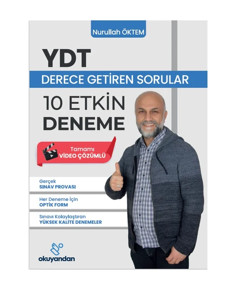 YDT - Derece Getiren 10 Etkin Deneme - Nurullah ÖKTEM - 4