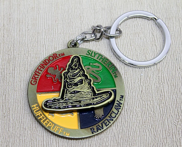 Periboia Metal Dönen Harry Potter Seçmen Şapka Anahtarlık