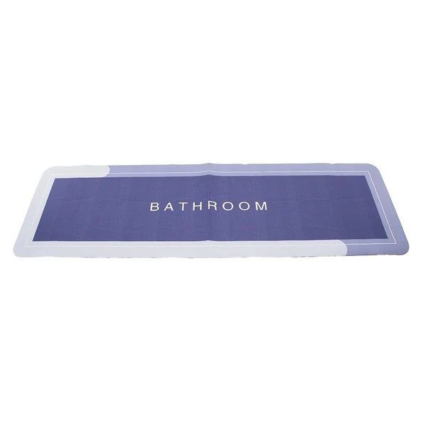DİKDÖRTGEN  DÜZ RENKLİ SU EMİCİ - SİHİRLİ  BANYO PASPASI  ELASTİK  116 X 37.5CM (5047)