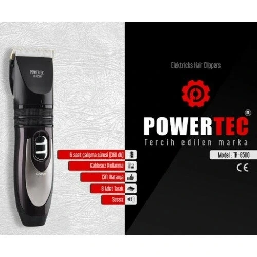 ŞARZLI TRAŞ MAKİNESİ 2 BATARYA TR-6500 (5047)