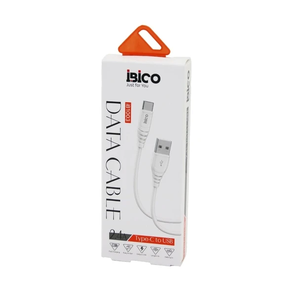 TYPE-C - USB  CEP TELEFON - DATA ŞARJ KABLOSU  2.4A - 1MT (5047)