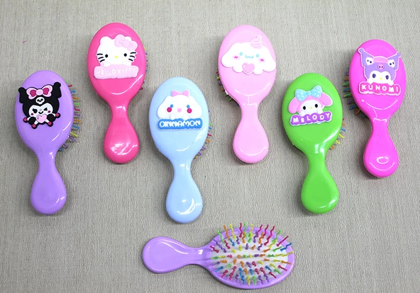 Periboia Kuromi, Hello Kitty, Cinnamon, My Melody Saç Tarağı