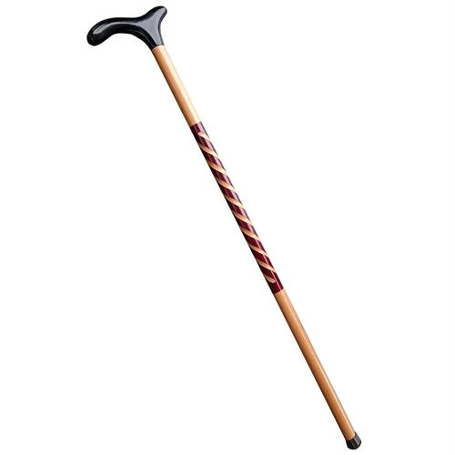 ModaCar El İşçiliği İşlemeli Ahşap Baston ürün görseli