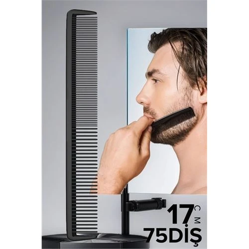 ModaCar Elize İnce Uzun Sakal Bıyık Tarağı ürün görseli