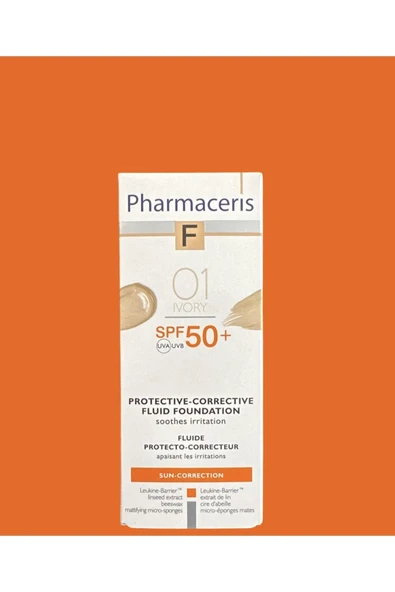 Pharmaceris Spf 50 Ivory Protective Corrective Foundation Fluide 30 ml