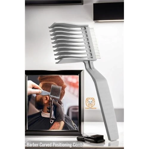 ModaCar Kuaför Berber Kavisli Kontur Kesim Yardmcı Tarak ürün görseli