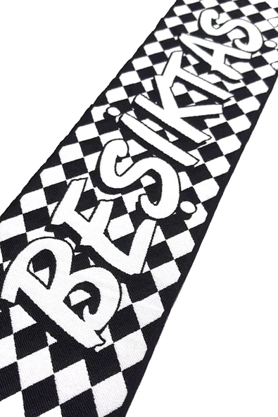Beşiktaş Orijinal Dokuma Atkı + Tükenmez Kalem Set Hediyelik Ahşap Kutulu - 6