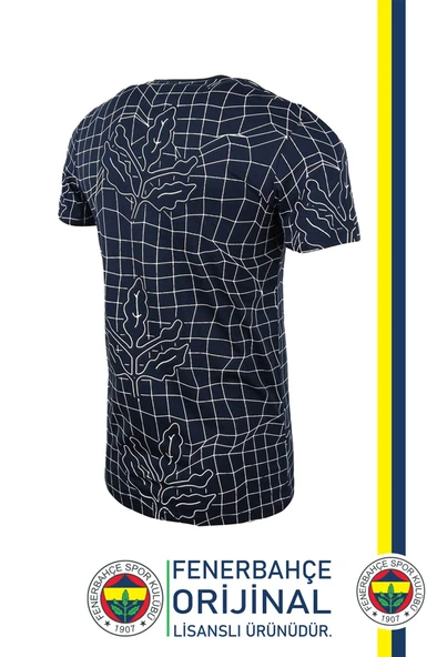 Fenerbahçe Orijinal Lisanslı Palamut LogoTribün T-Shirt Hediyelik Ahşap Kutulu - Resim 3