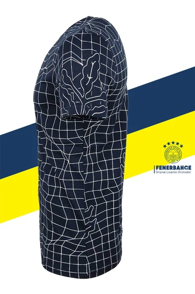 Fenerbahçe Orijinal Lisanslı Palamut LogoTribün T-Shirt + Bileklik Set Hediyelik Ahşap Kutulu - 5