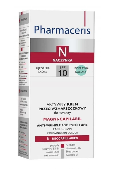 Pharmaceris N Magni-capilaril Face Cream Spf10 50 ml - Resim 2