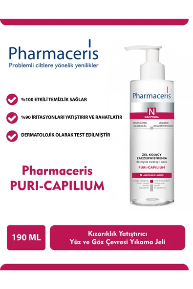 Pharmaceris N Puri Capilium Soothing Redness Cleansing Gel 190 ml - 1