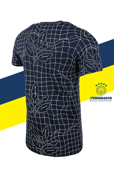 Fenerbahçe Orijinal Lisanslı Palamut LogoTribün T-Shirt + Bileklik Set Hediyelik Ahşap Kutulu - 4