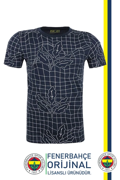 Fenerbahçe Orijinal Lisanslı Palamut LogoTribün T-Shirt Hediyelik Ahşap Kutulu - Resim 2