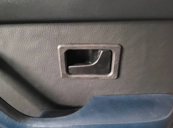 Bmw E30 E24 E28 E23 iç kapı açma kolu çerçeveleri - 2
