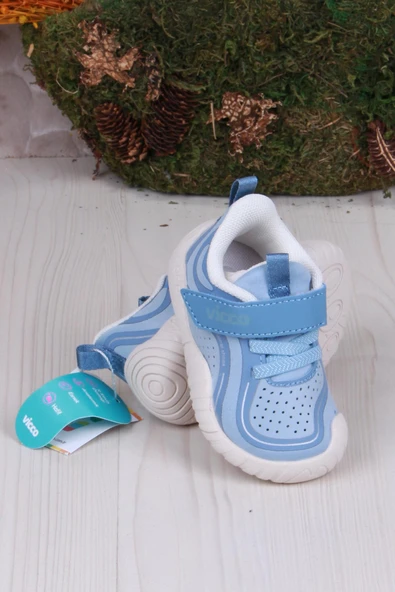 Vicco 950.E25Y.241 Mavi Yaomi Rahat Yumuşak İlk Adım Ayakkabı - Resim 4
