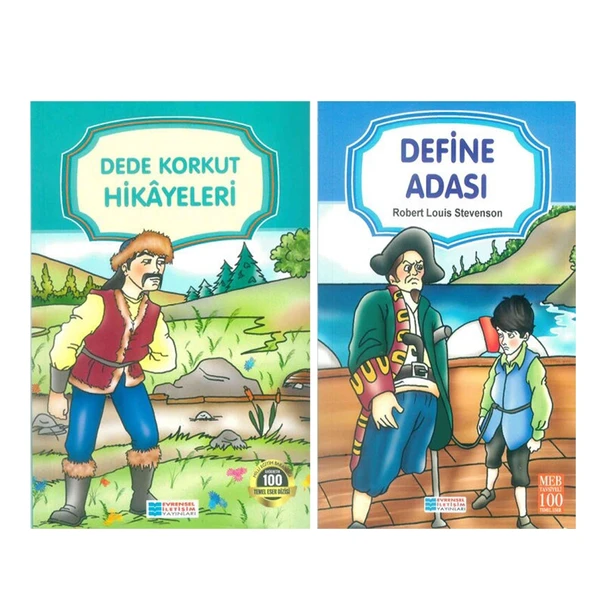 Evrensel İletişim Dede Korkut Hikayeleri ve Define Adası 2 Kitap Set