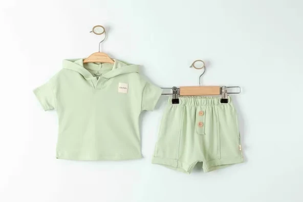 Eslenza Baby 2'Li Takım 0022 Yeşil