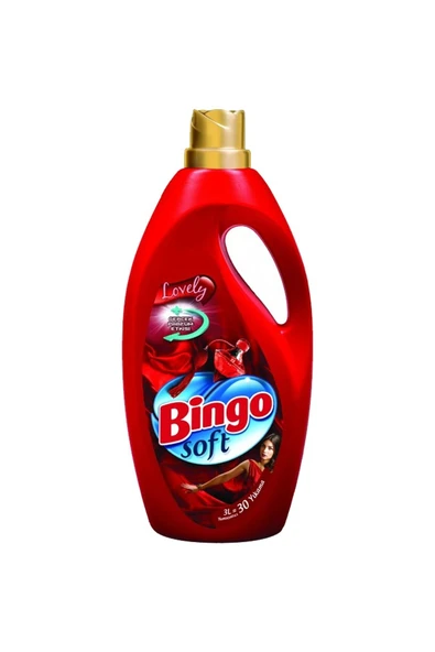 Bingo Soft Lovely Çamaşır Yumuşatıcısı 3 Lt
