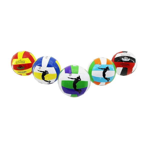 VOLEYBOL TOPU DİKİŞLİ - RENKLİ (5047)