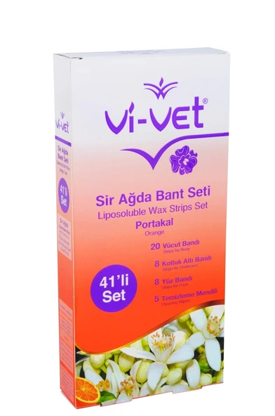 41 PARÇA  PORTAKAL SİR AĞDA BANT SET (5047)
