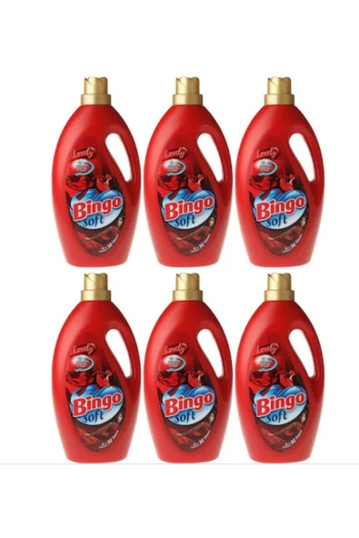 Soft Çamaşır Yumuşatıcısı Lovely 3 L 6 Adet