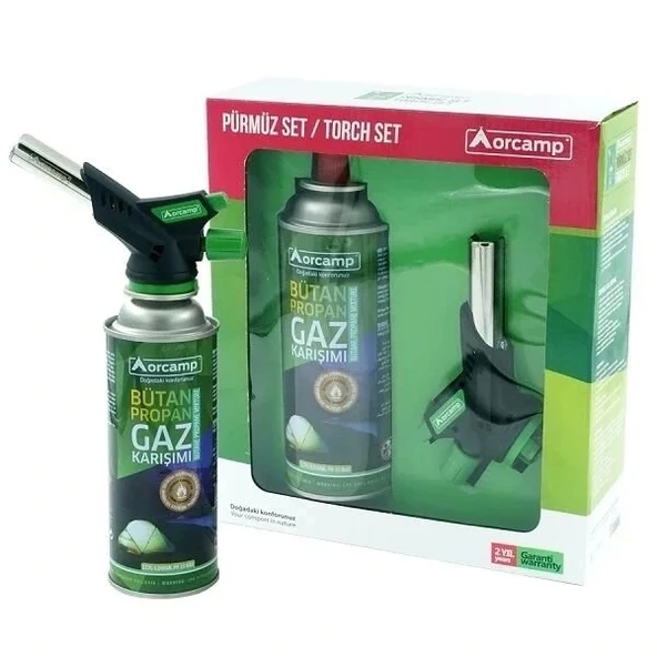 ÇAKMAKLI KARTUŞ PÜRMÜZ - TORCH SETİ (5047)