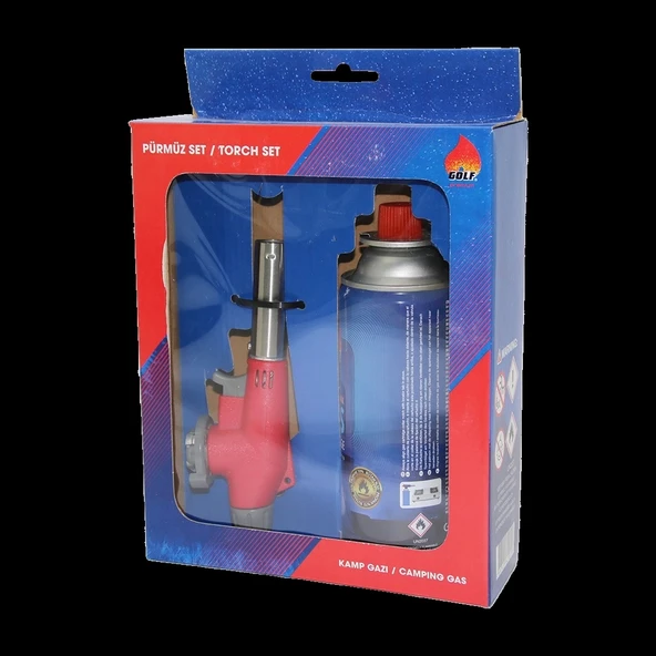 KAMP GAZI SET227GR/400MLPÜRMÜZ - TORCH SETİ (5047)