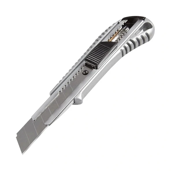 SWAR SWR-1992 18MM X 0.5MM ALÜMİNYUM GÖVDE METAL MAKET BIÇAĞI (5047)