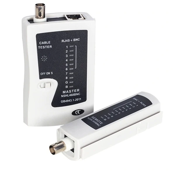RJ45 - BNC NETWORK KABLO TEST CİHAZI (5047)