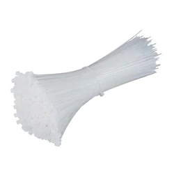PLASTİK ÇIRT KELEPÇE 100 PARÇA BEYAZ 2.5X100MM (5047)