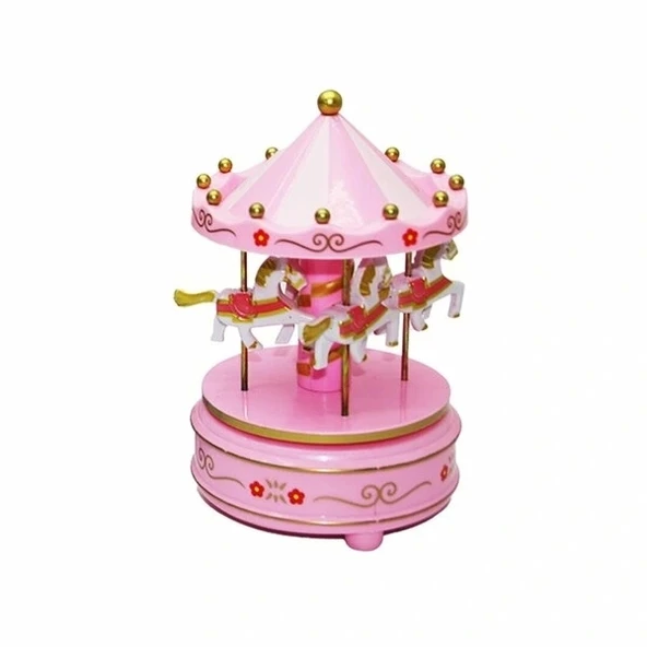 MUSİC BOX CAROUSEL MÜZİKLİ ATLI KARINCA (5047)