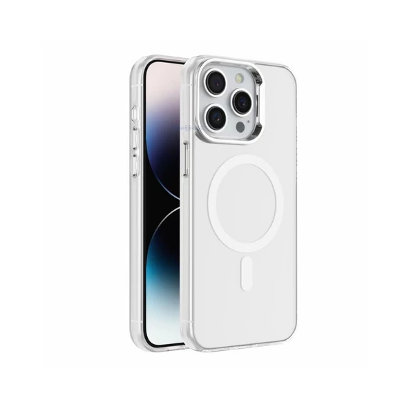 Telefon Kılıfı iPhone 15 Kılıf Magsafe Uyumlu - 5