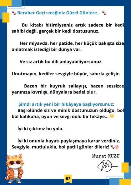 Kedi Sahibi Eğitim Kitabı (Renkli-Resimli) - Resim 7