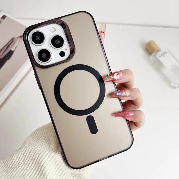 iPhone Kılıfı iPhone 16 Telefon Kılıfı Magsafe Uyumlu