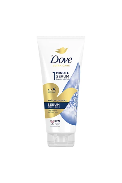 Dove Ultra Care 1 Minute Serum Saç Bakım Kremi Yoğun Onarıcı 170 ml