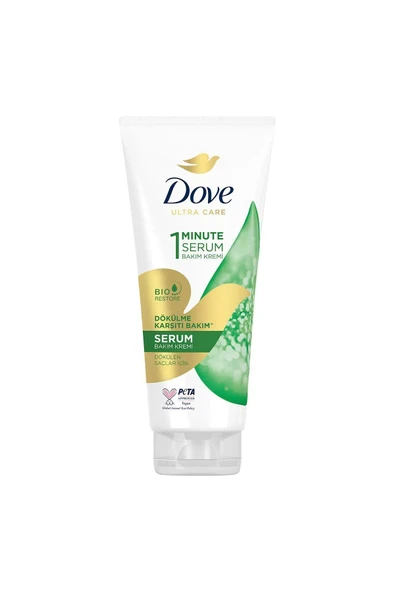 Dove Ultra Care 1 Minute Serum Saç Bakım Kremi Dökülme Karşıtı Bakım 170 ml