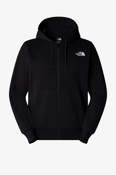 The Nort Face M Sımple Dome Full Zıp Erkek Siyah Sweatshirt NF0A89FDJK31