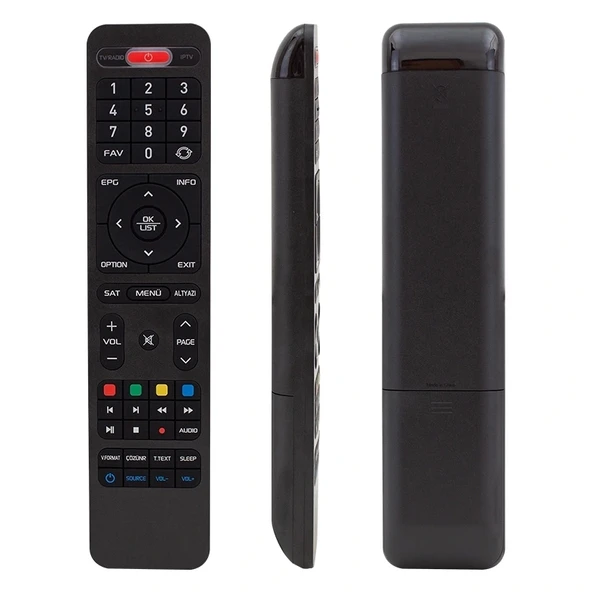 HIREMCO GT TURBO V8D * HITECH UFO FULL HD MİNİ IP TV UYDU ALICI KUMANDASI (5047)