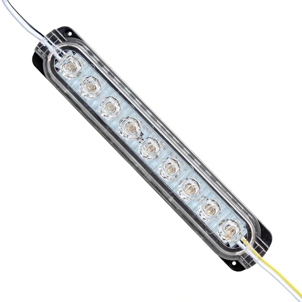 PARLAK YANIP SÖNEN RGB MODÜL LED 14*32.5 2835 24 VOLT 1.2 WATT (5047)