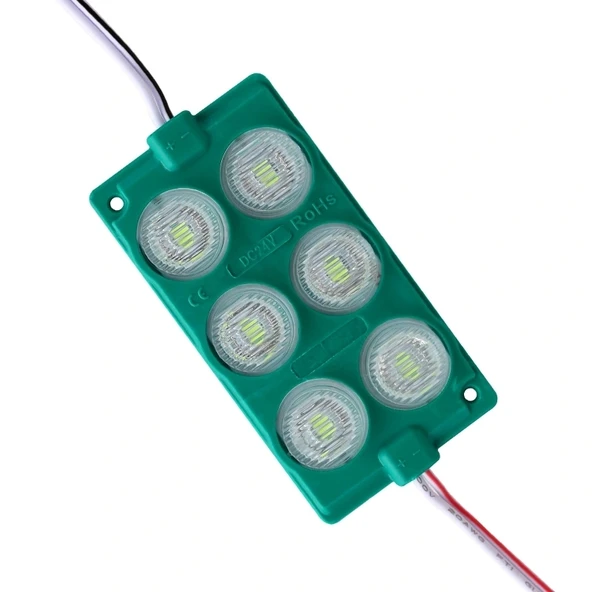 YEŞİL MODÜL LED 75*40 3030 24 VOLT 3 WATT (5047)