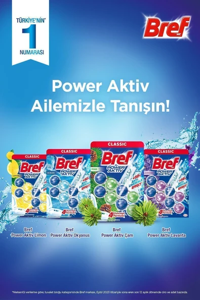Power Aktiv Katı Tuvalet Bloğu 5 Adet Çam Ikili (5'Lİ SET) - 5