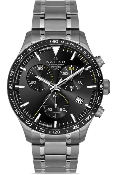 Nacar Nc34-25b019-tbsm Titanyum  Erkek Kol Saati