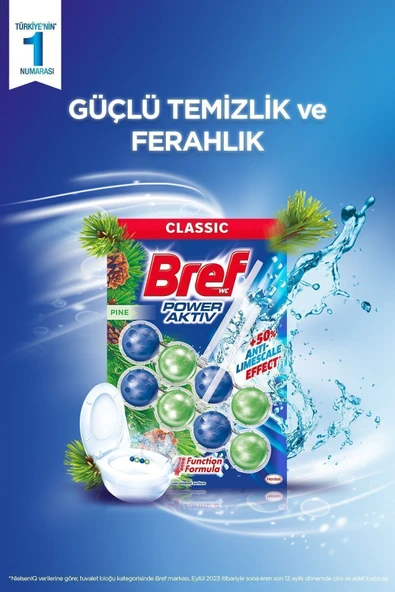 Power Aktiv Katı Tuvalet Bloğu 5 Adet Çam Ikili (5'Lİ SET) - 2