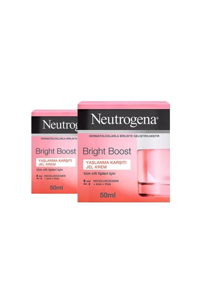 Bright Boost Yaşlanma Karşıtı Jel Krem 50 ml X 2